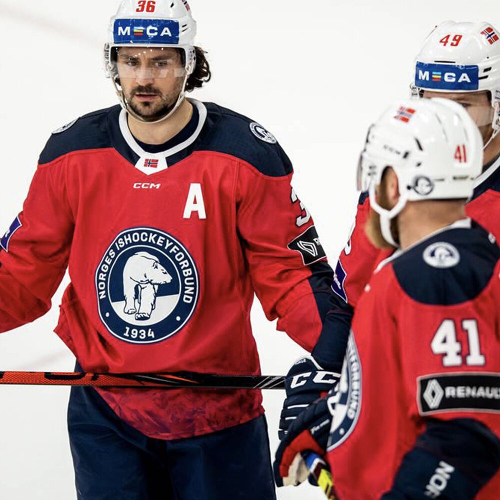 Norge Ishockeydrakt 1