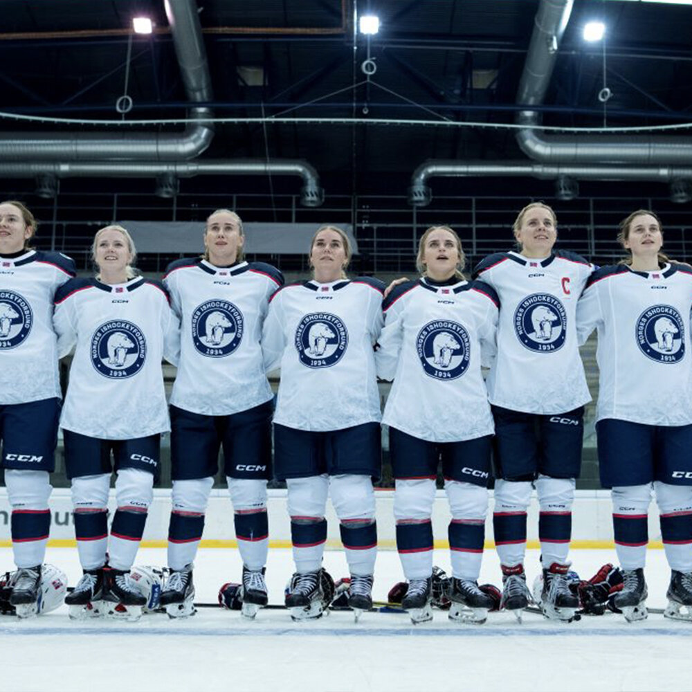 Norge Ishockeydrakt 4