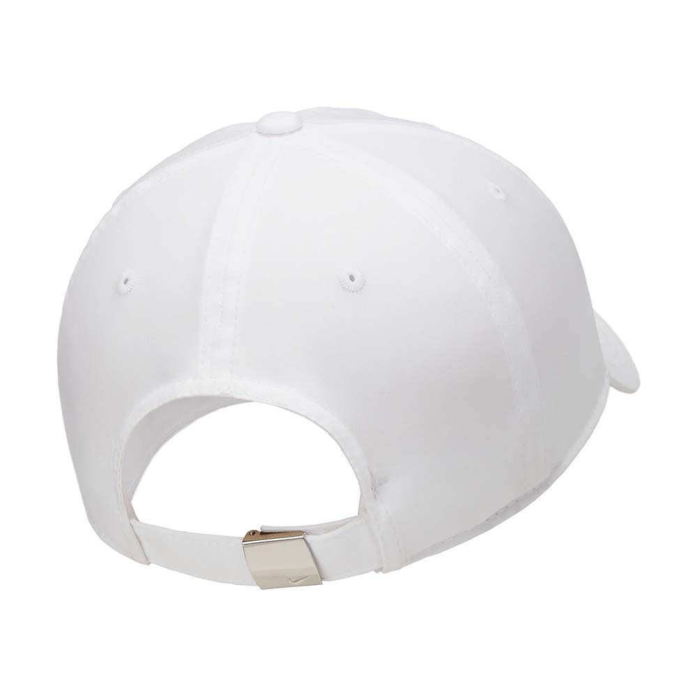 Nike Dri-Fit Club Swoosh Caps Hvit