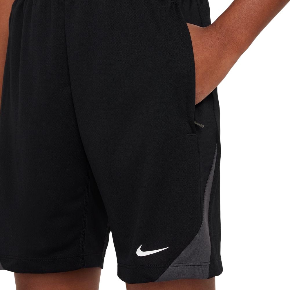 Nike Dri-FIT Strike 24 Treningsshorts Barn Sort/Grå