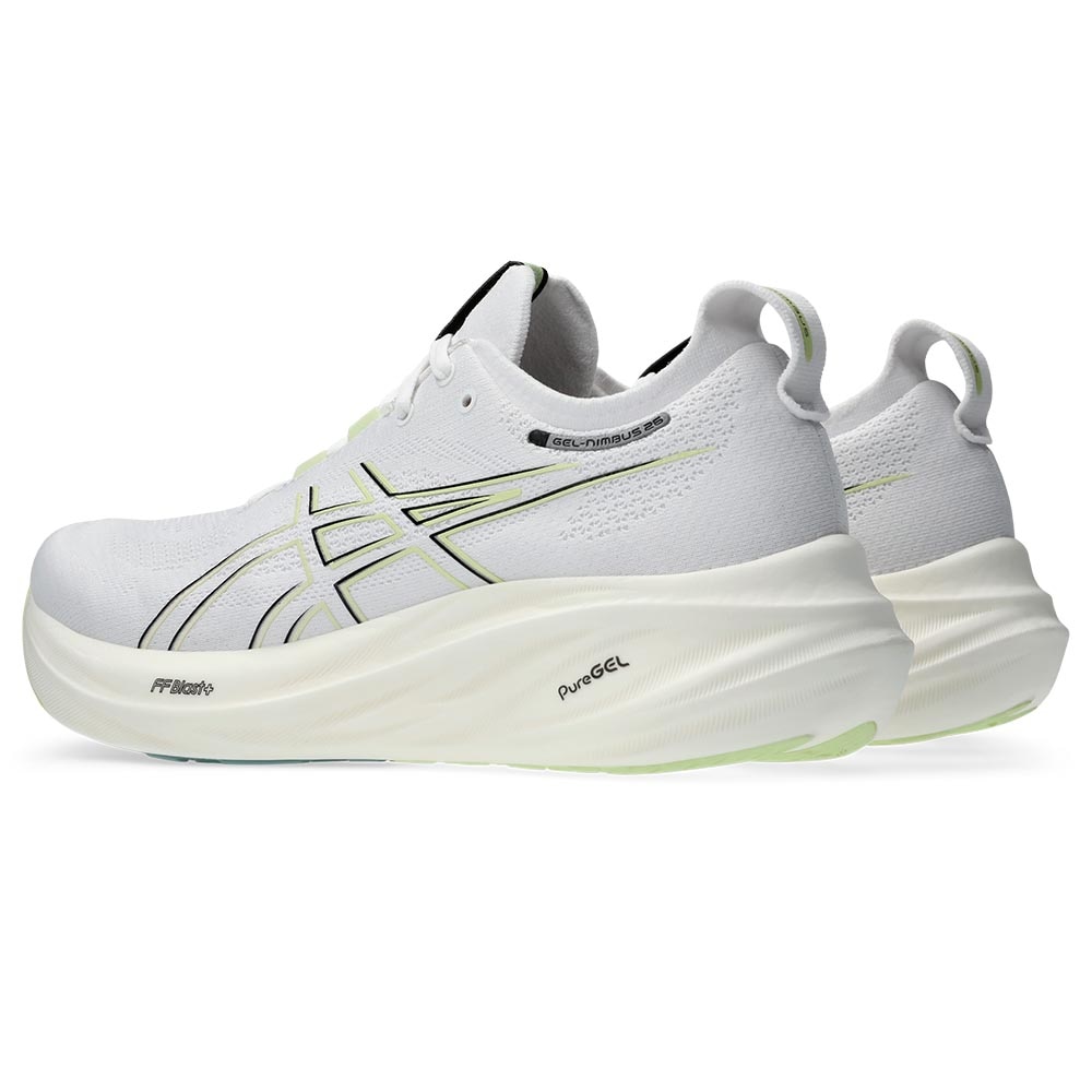 Asics Gel-Nimbus 26 Joggesko Herre Hvit/Grønn