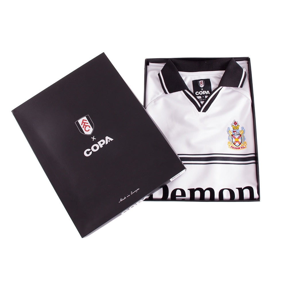 Copa Fulham FC 1999-2000 Retro Fotballdrakt Hjemme 