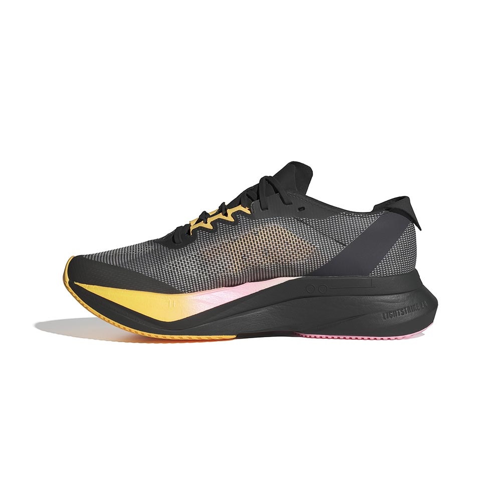 Adidas Adizero Boston 12 Joggesko Dame Sort/Oransje/Rosa
