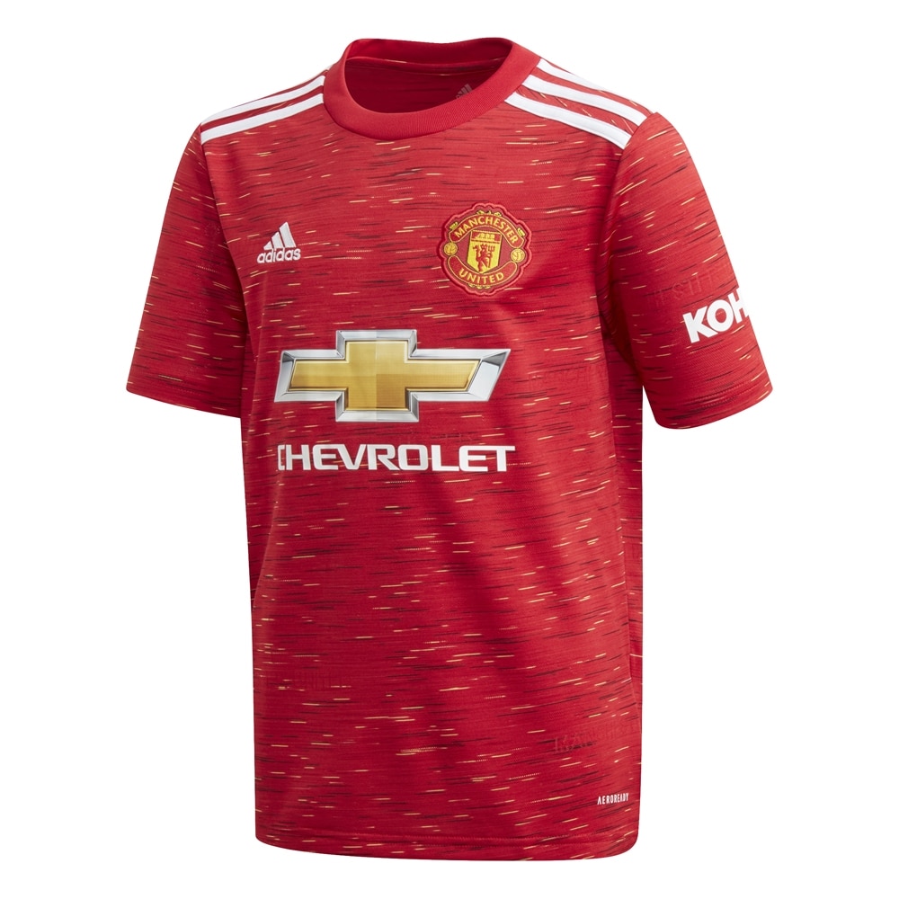 Adidas Manchester United Fotballdrakt 20/21 Hjemme Barn