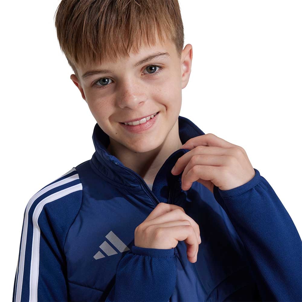 Adidas Monolitten IL Fotballgenser Winterized Barn Marine/Hvit