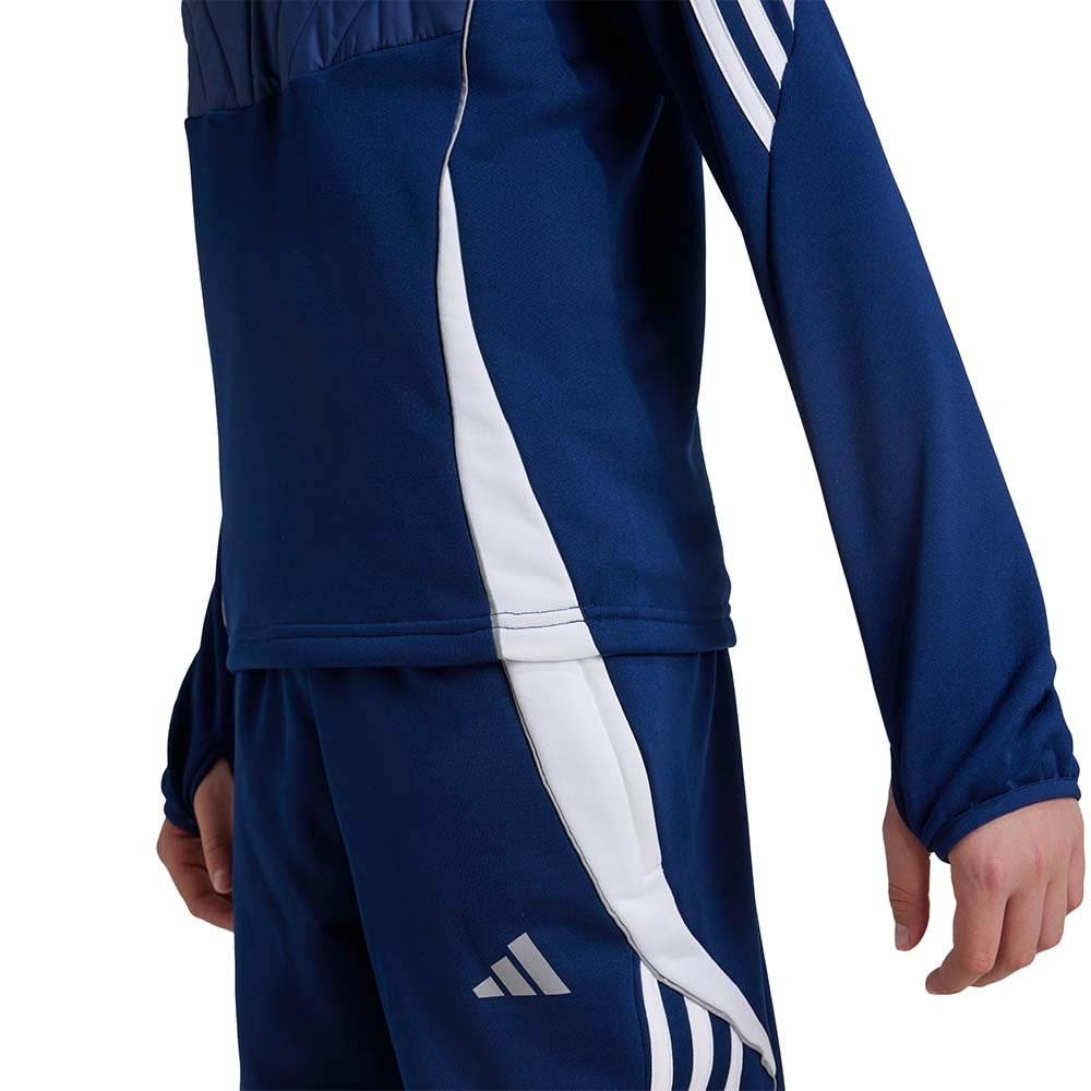 Adidas Monolitten IL Fotballgenser Winterized Barn Marine/Hvit