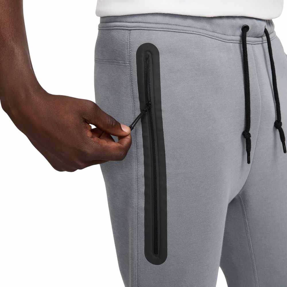 Nike NSW Tech Fleece Fritidsbukse Grå/Sort/Gull