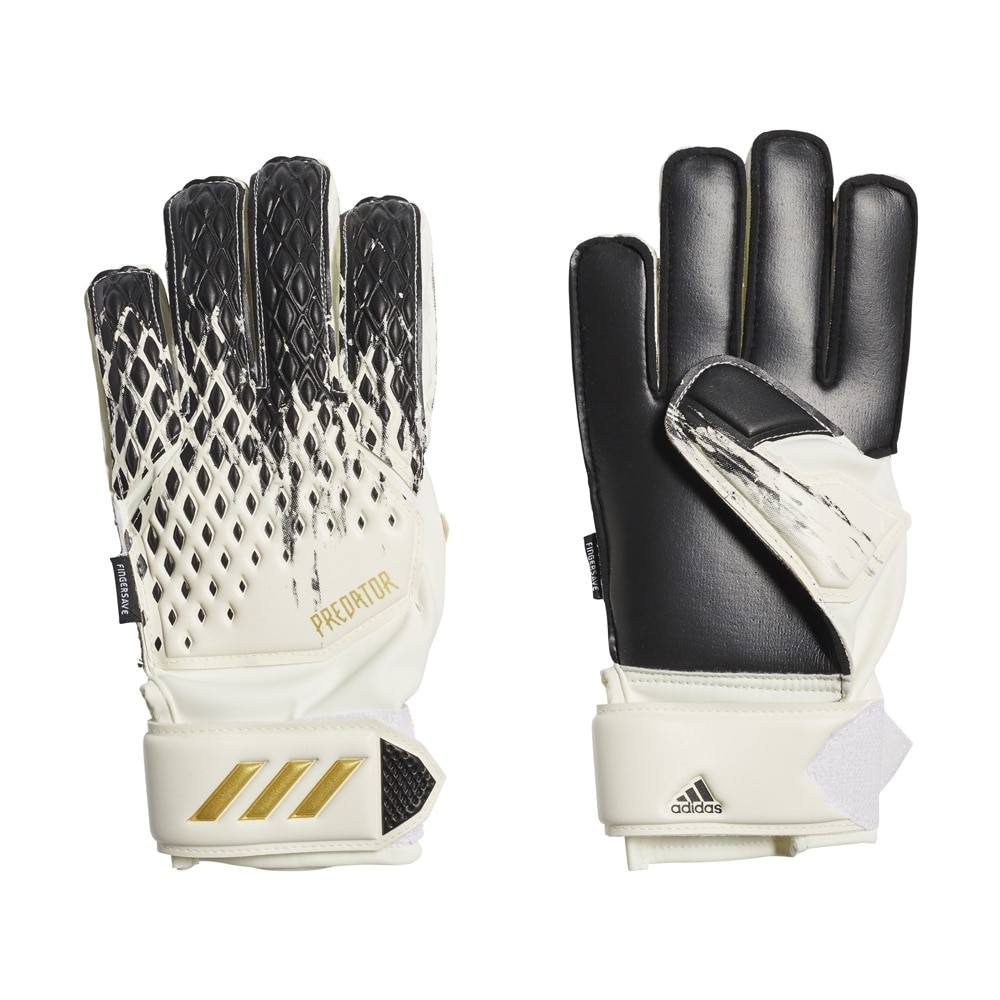 Adidas Predator Match Fingersave Keeperhansker Barn InFlight Pack Sort/Hvit