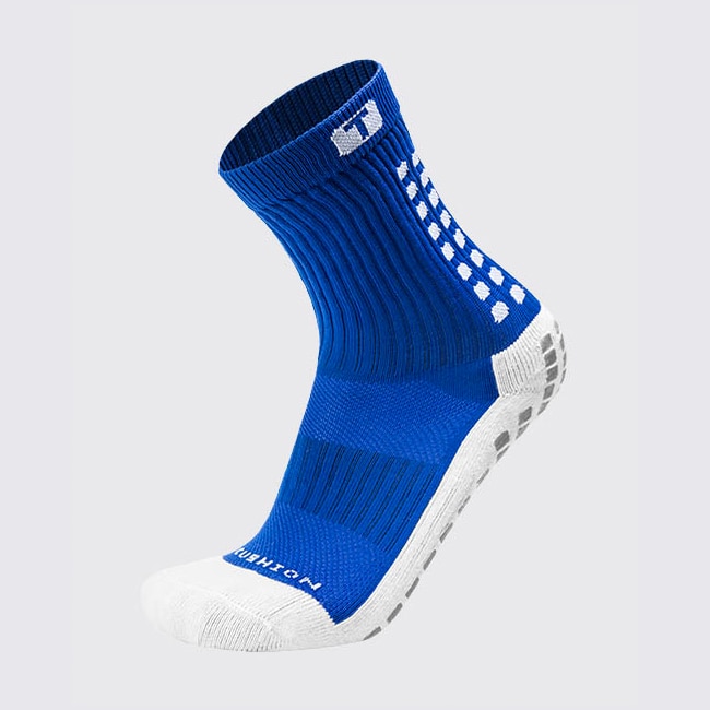 TruSox Fotballstrømper Mid-Calf Blå