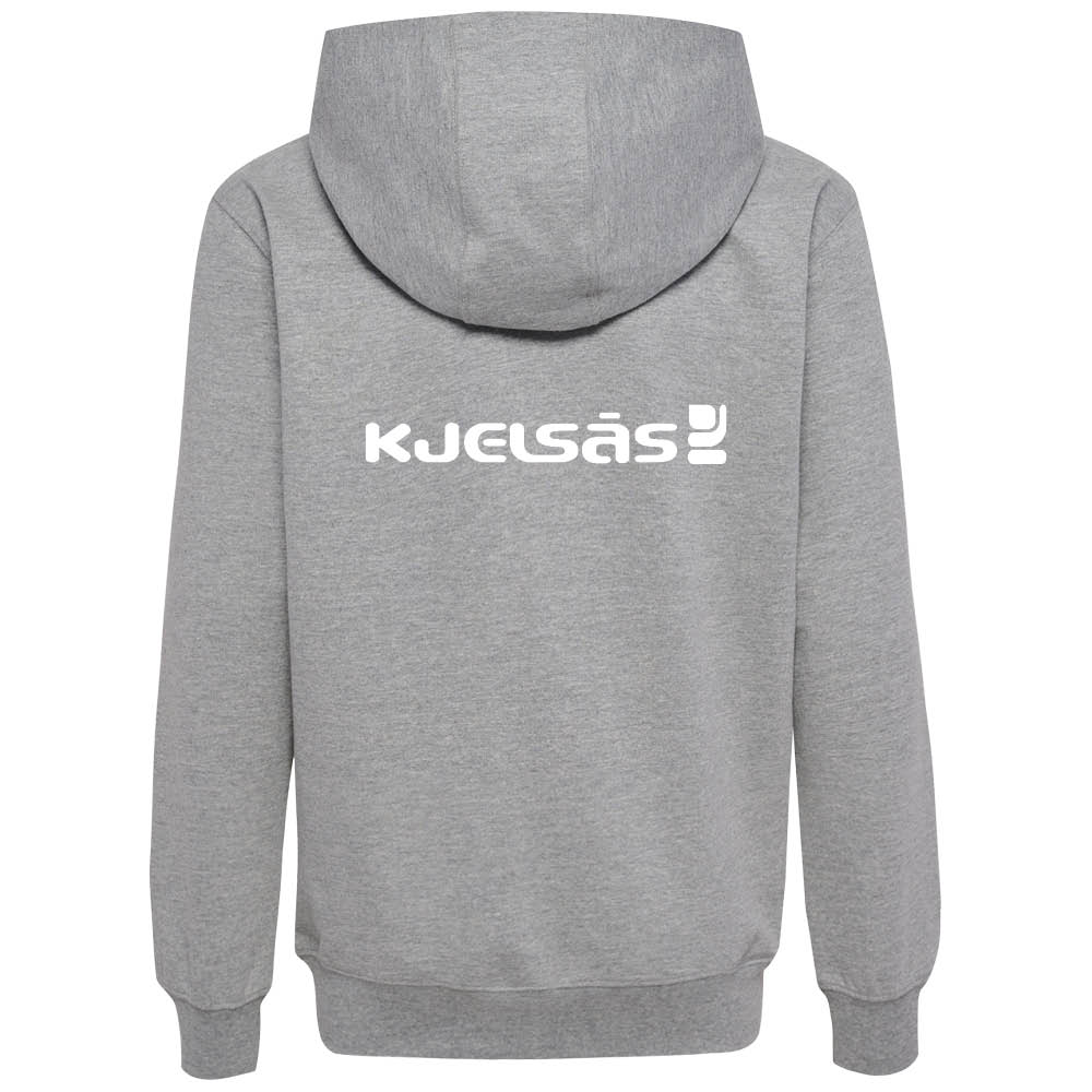 Hummel Kjelsås Håndball Zip Hettegenser Barn Grå