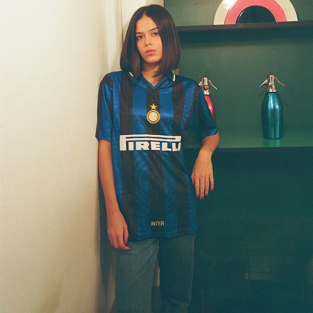 Copa Inter FC 1997-1998 Retro Fotballdrakt Hjemme