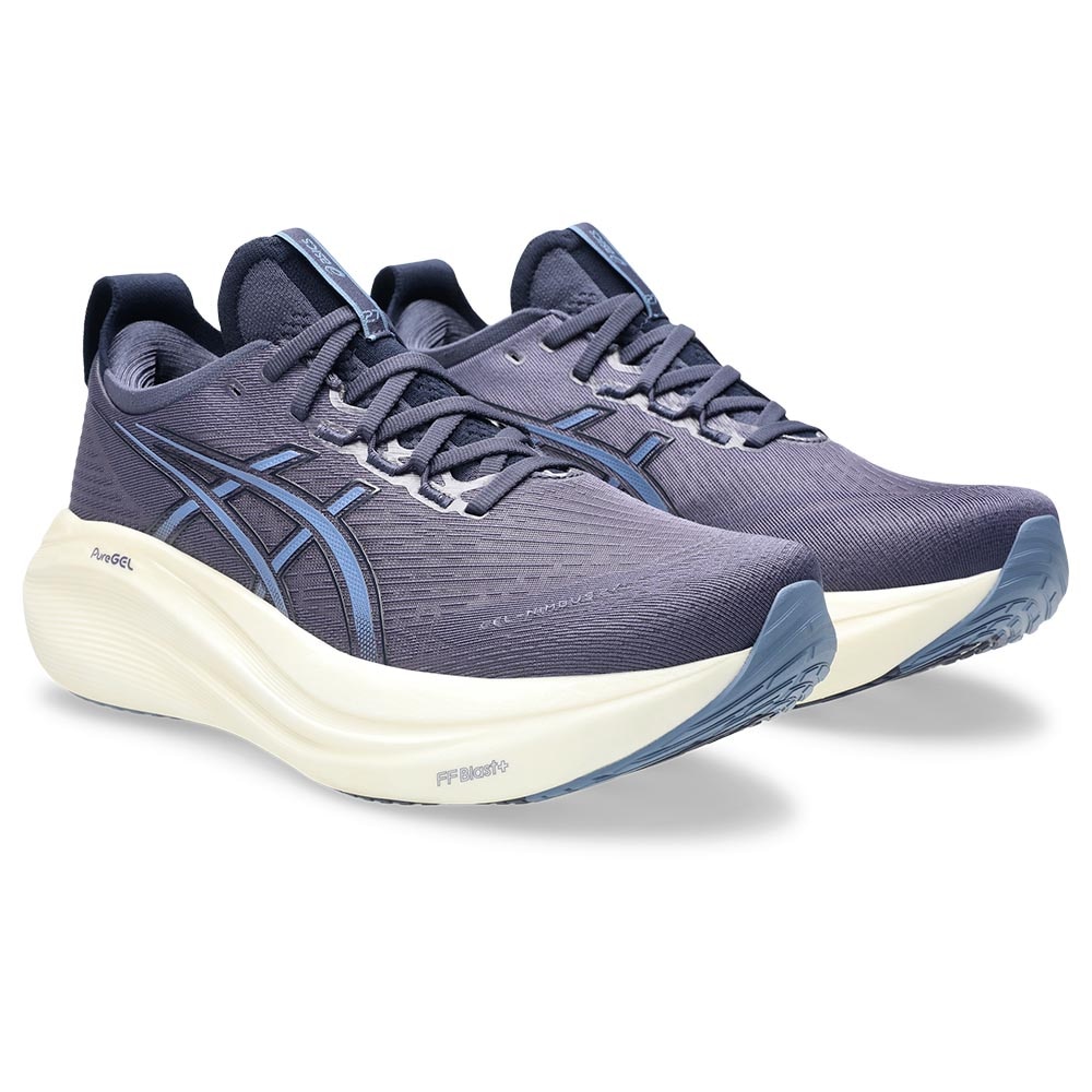 Asics Gel-Nimbus 27 Joggesko Herre Lilla/Blå