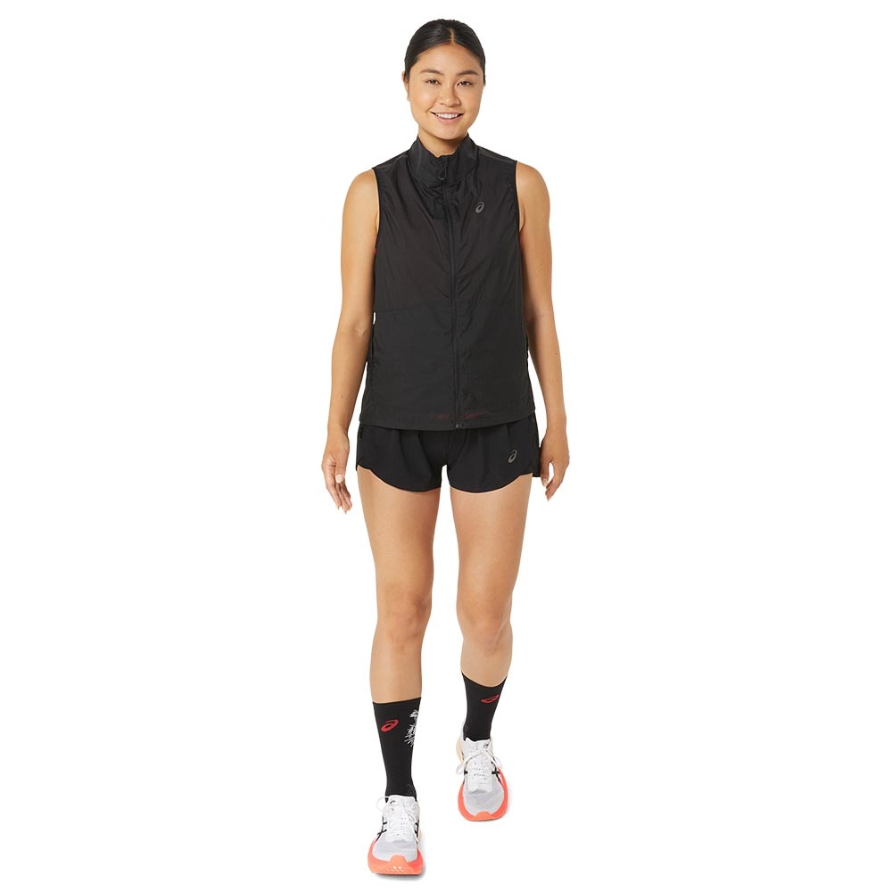 Asics MetaRun Packable Vest Dame Sort