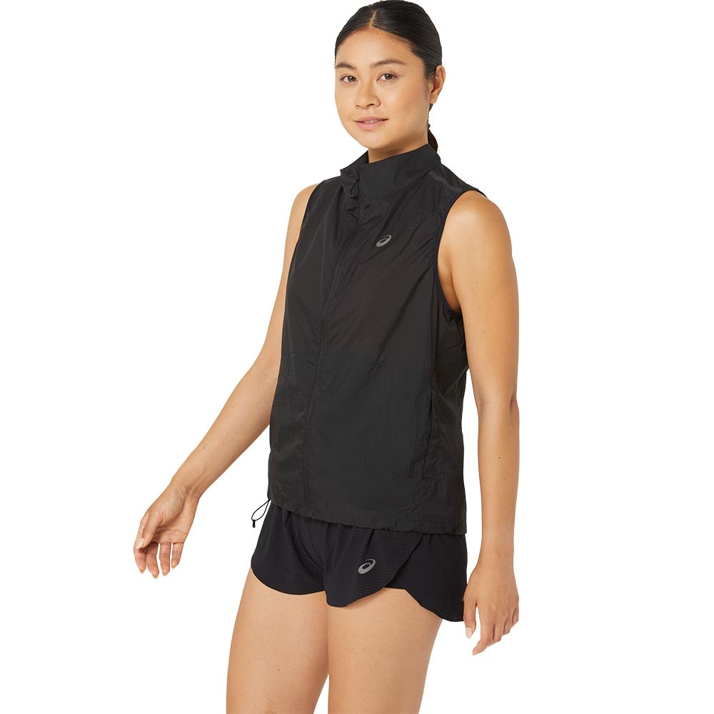 Asics MetaRun Packable Vest Dame Sort