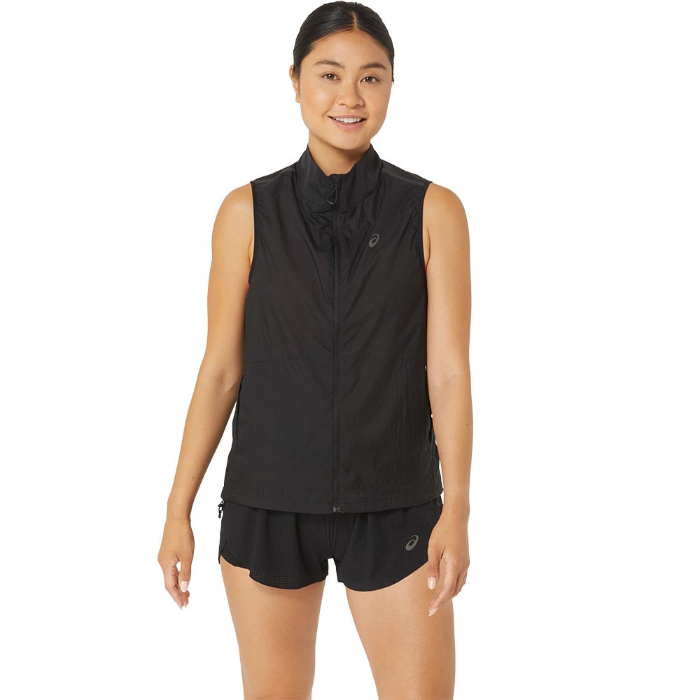 Asics MetaRun Packable Vest Dame Sort