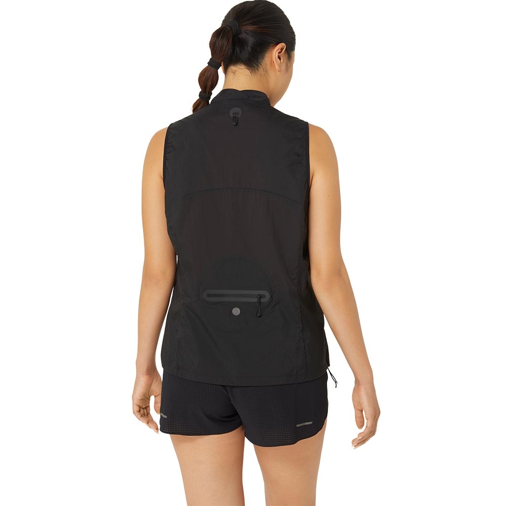 Asics MetaRun Packable Vest Dame Sort