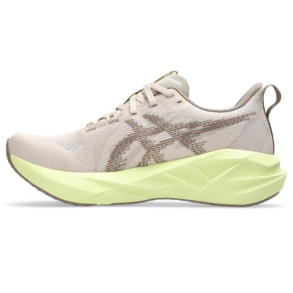 Asics Novablast 5 Joggesko Dame Beige/Grønn