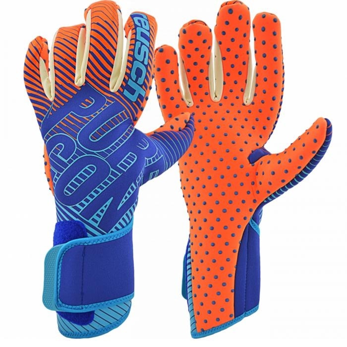 Reusch Pure Contact 3 G3 SpeedBump Keeperhansker Blå/Oransje