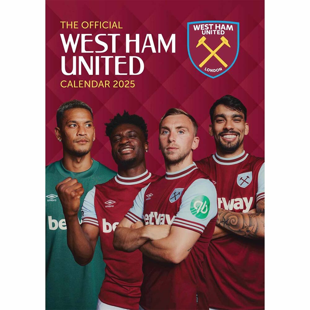 Official Product West Ham United Kalender 2025