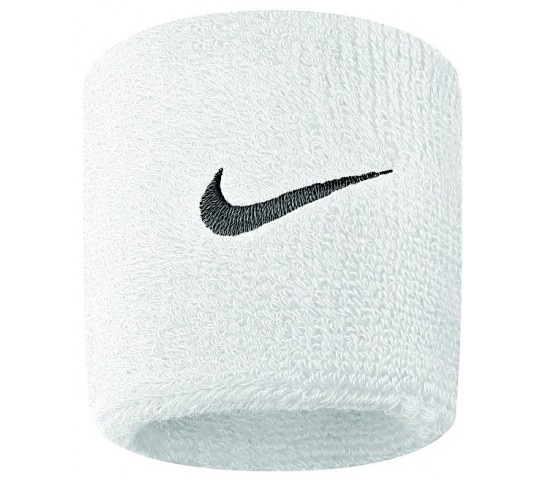 Nike Swoosh Svettebånd Hvit