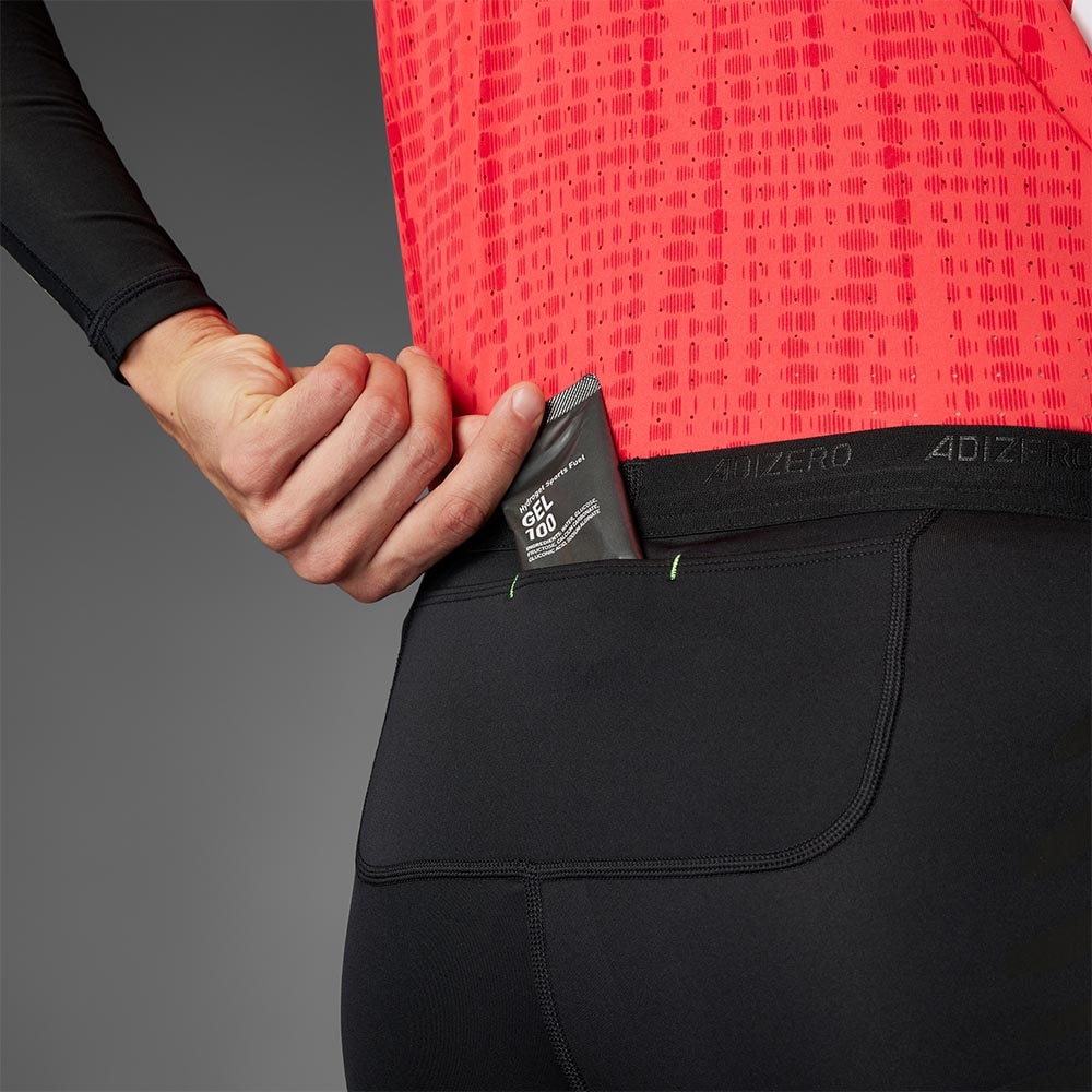 Adidas Adizero Control Running Tights Herre Sort