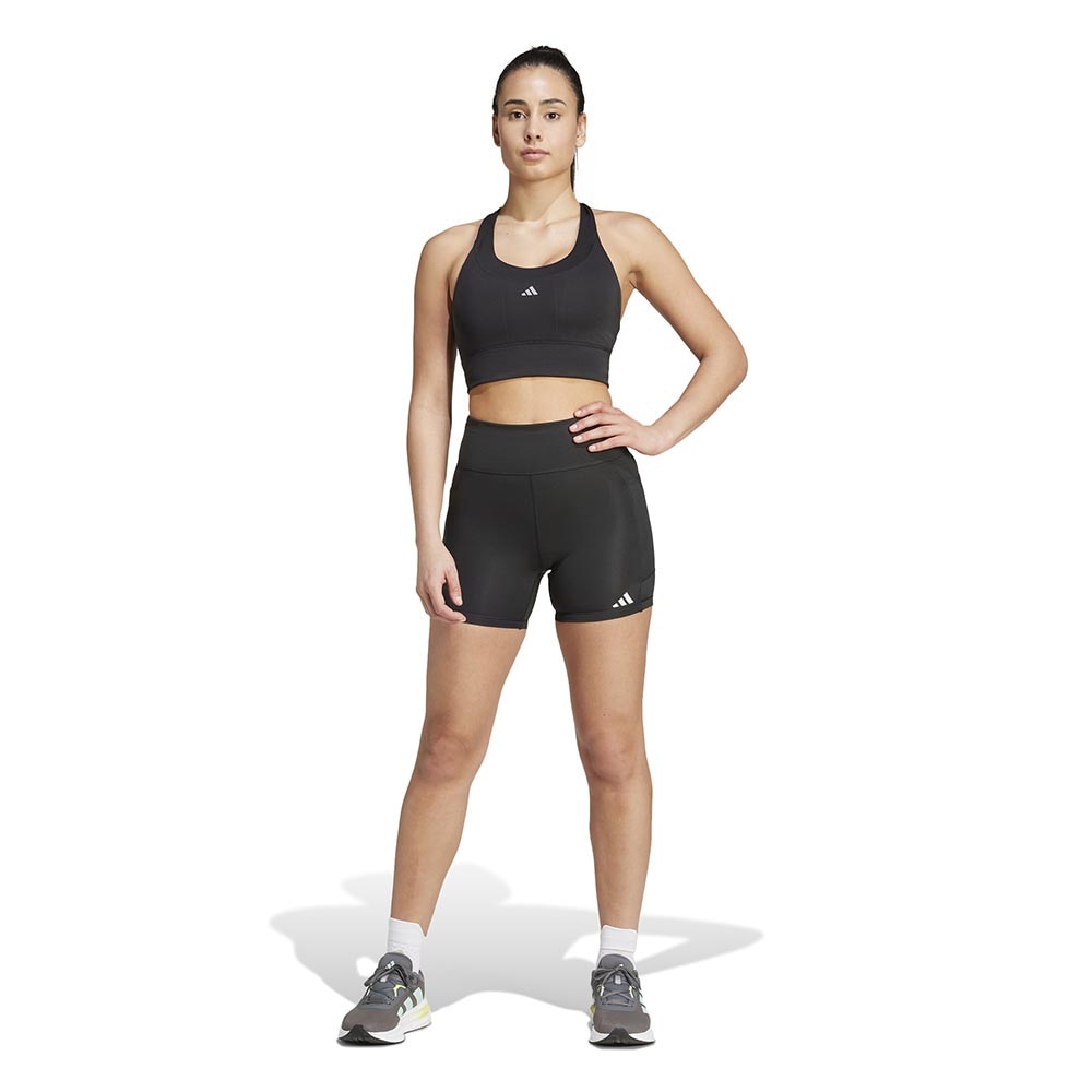 Adidas Own The Run Kort Tights Dame Sort