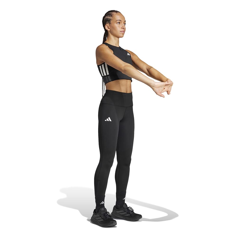 Adidas Adizero Running Crop Dame Sort/Hvit