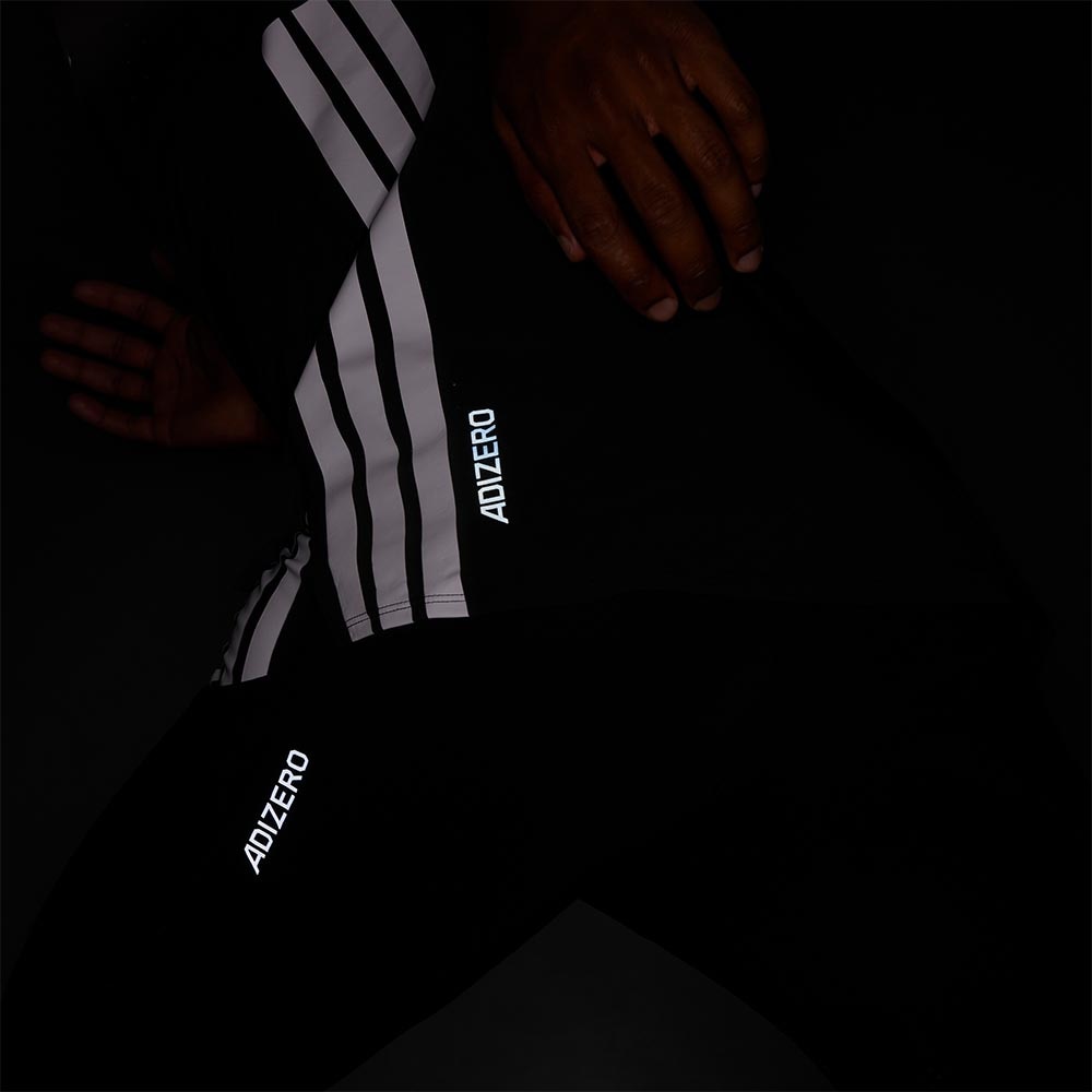 Adidas Adizero Running T-skjorte Herre Sort/Hvit