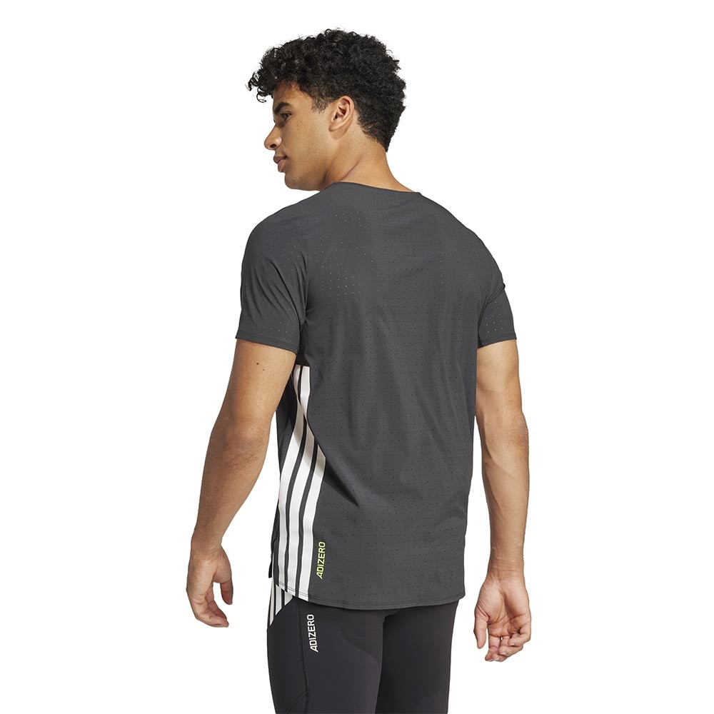 Adidas Adizero Running T-skjorte Herre Sort/Hvit