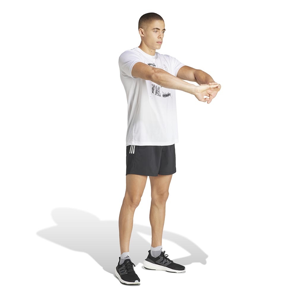Adidas Own The Run Shorts Herre Sort/Hvit