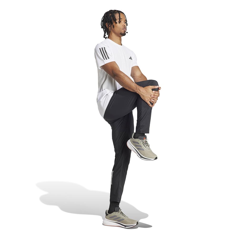Adidas Own The Run Kortermet Trøye Herre Hvit/Sort