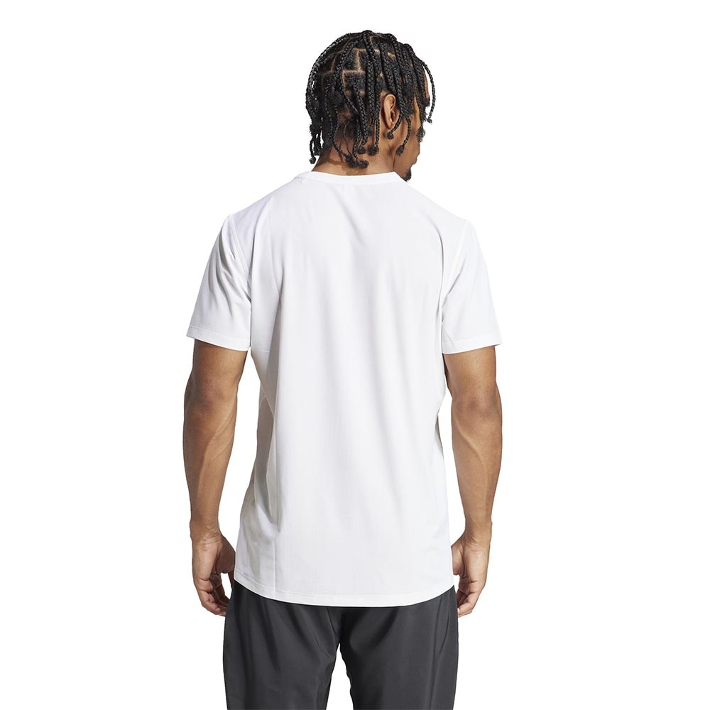 Adidas Own The Run Kortermet Trøye Herre Hvit/Sort