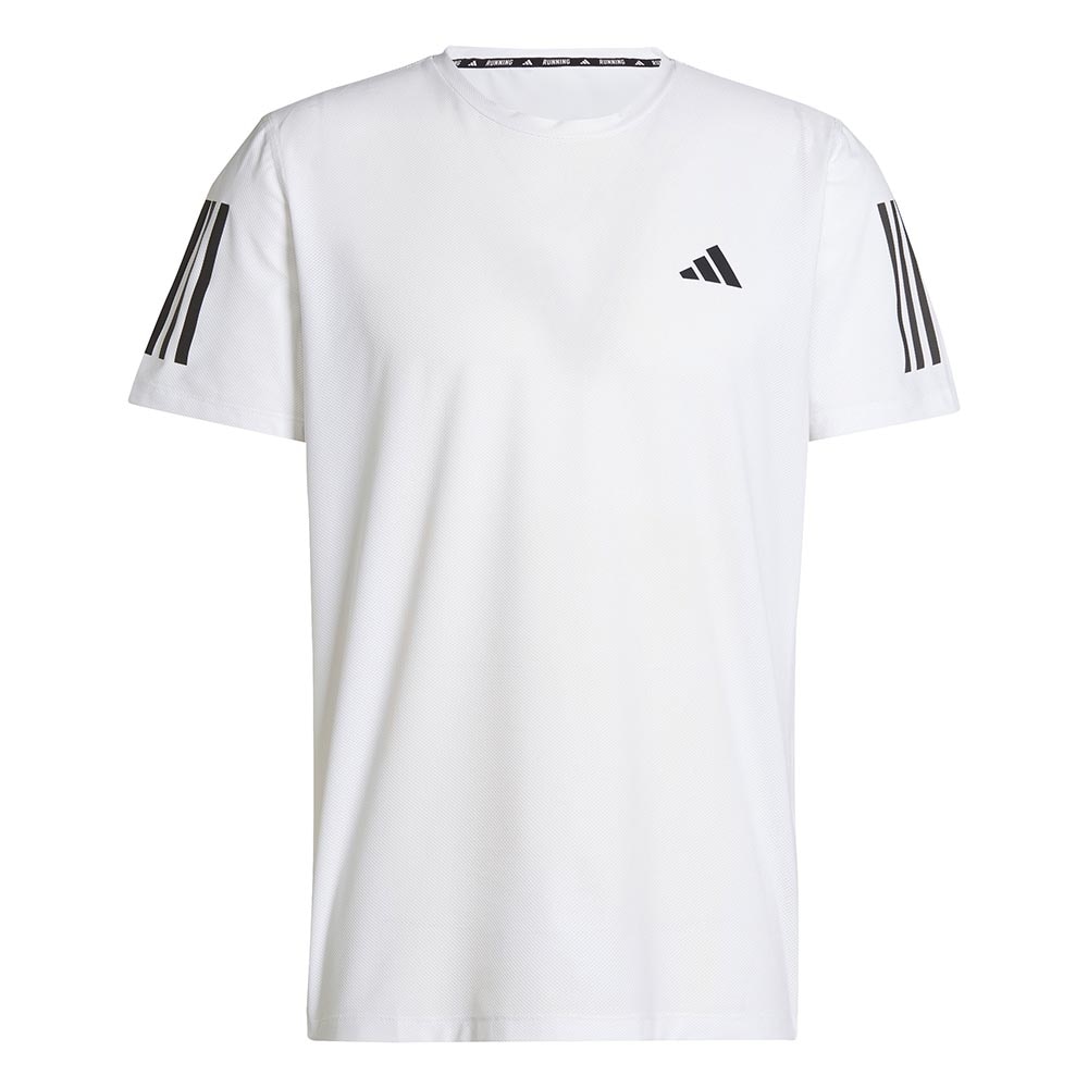 Adidas Own The Run Kortermet Trøye Herre Hvit/Sort