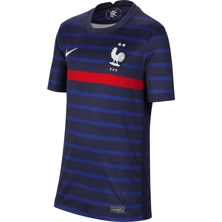 Nike Frankrike Fotballdrakt EM 2021 Hjemme Barn