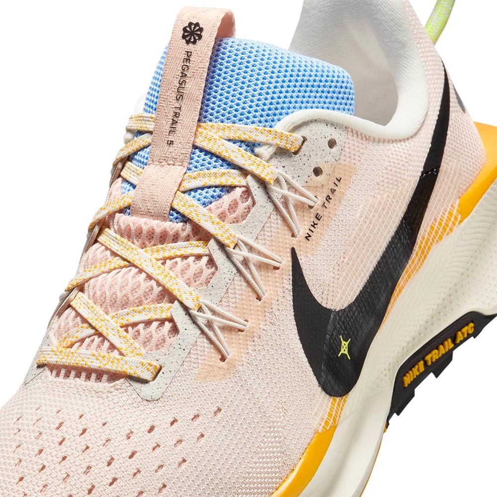 Nike Pegasus Trail 5 Joggesko Dame Rosa/Oransje/Sort