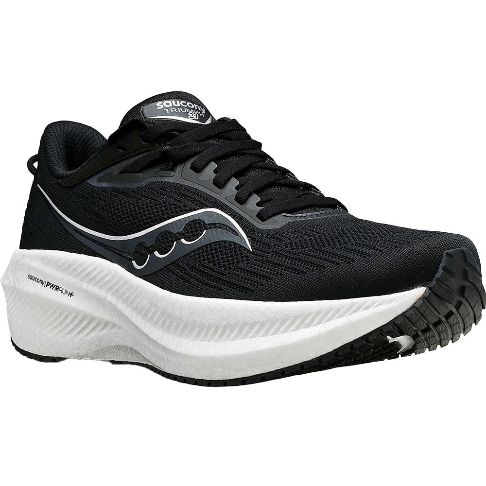 Saucony Triumph 21 Joggesko Dame Sort/Hvit