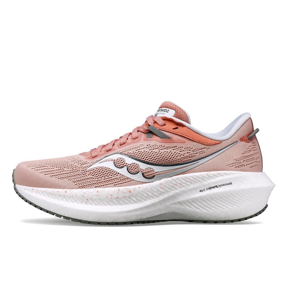 Saucony Triumph 21 Joggesko Dame Rosa/Hvit