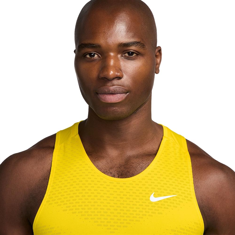 Nike Dri-Fit ADV Stride Tank Herre Gul