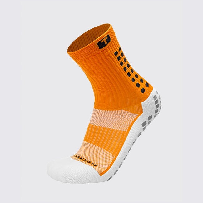 TruSox Fotballstrømper Mid-Calf Oransje