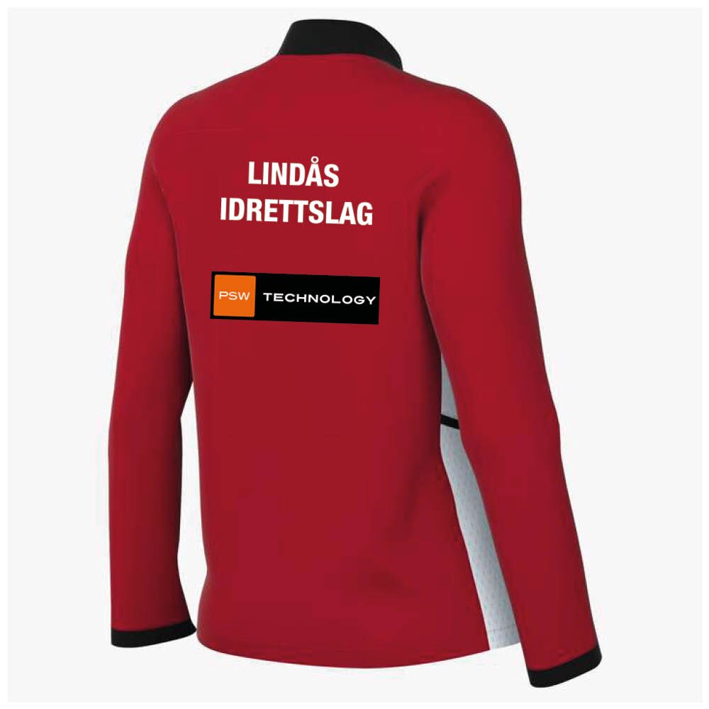 Nike Lindås IL Treningsjakke Dame Rød/Hvit