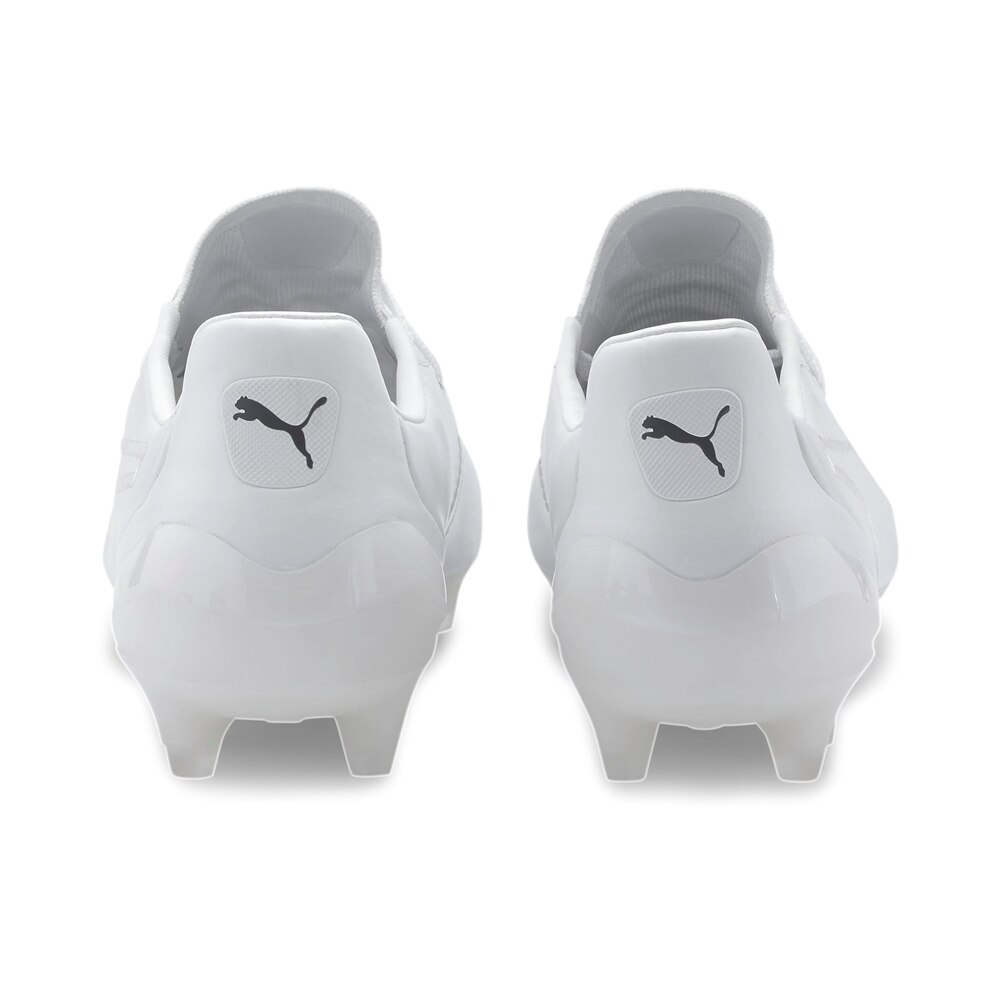 Puma King Platinum FG/AG Fotballsko Hvit