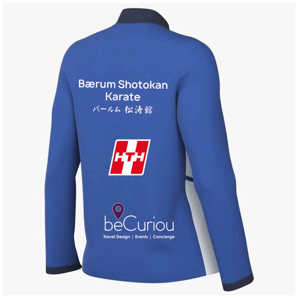 Nike Bærum Shotokan Karate Treningsjakke Dame Blå/Hvit