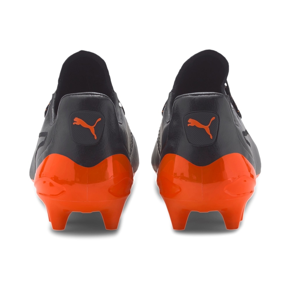 Puma King Platinum FG/AG Fotballsko Sort/Oransje