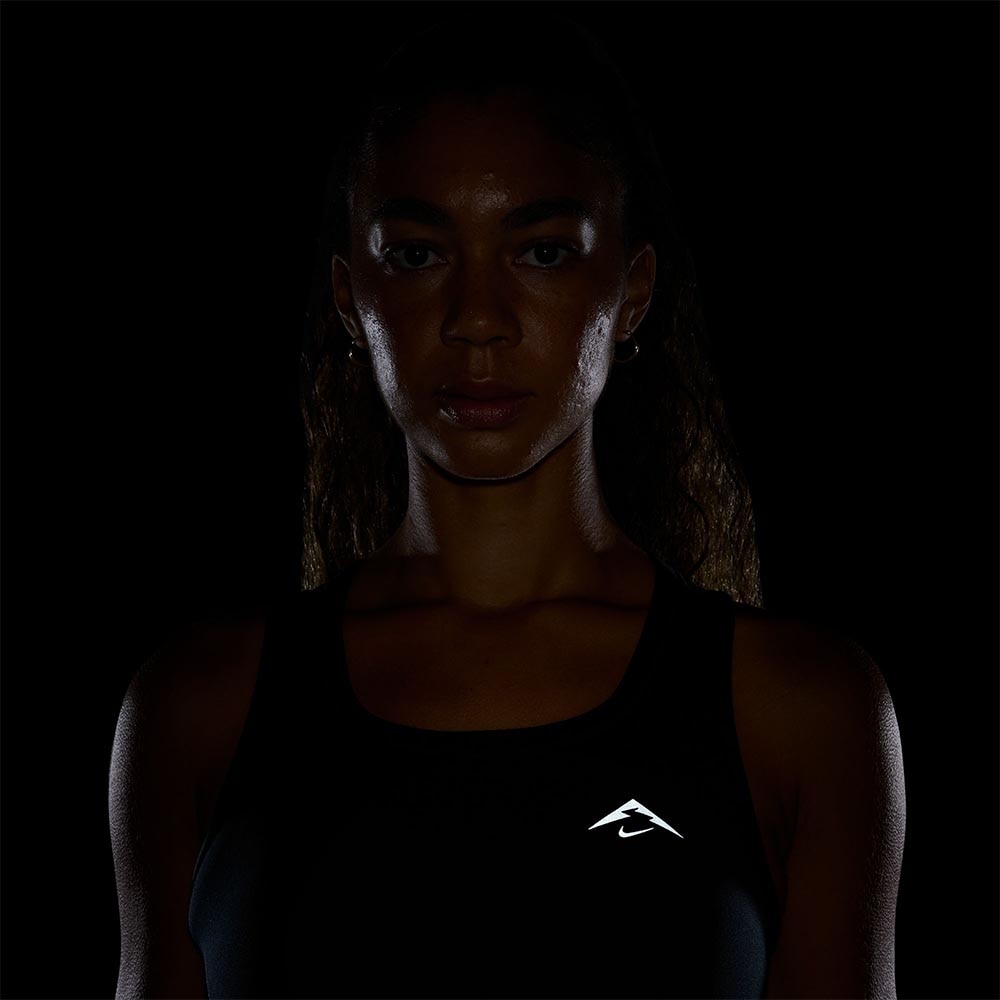 Nike Dri-Fit Trail Tank Dame Sort