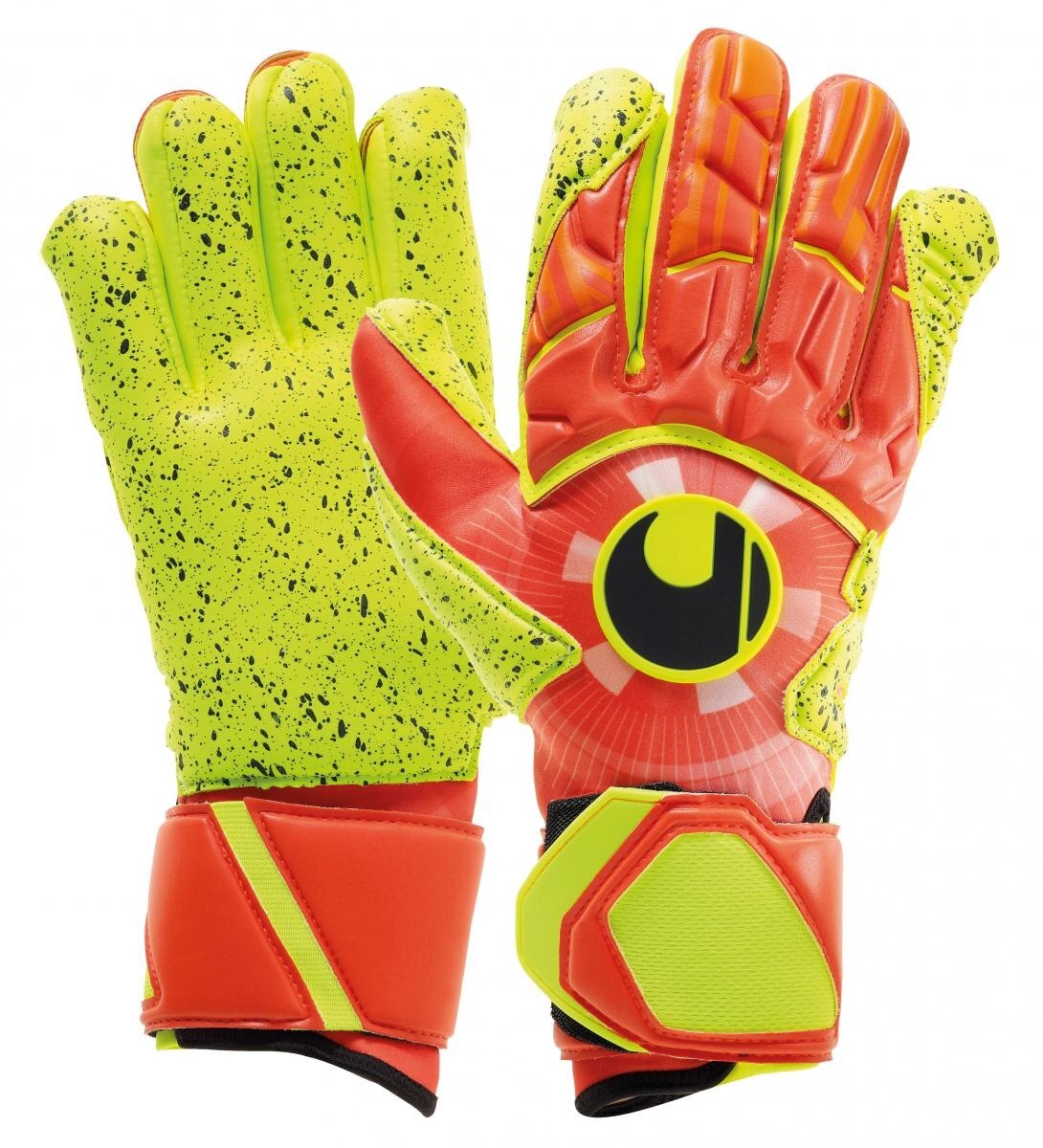 Uhlsport Dynamic Impulse Supergrip HN Keeperhansker Oransje/Gul