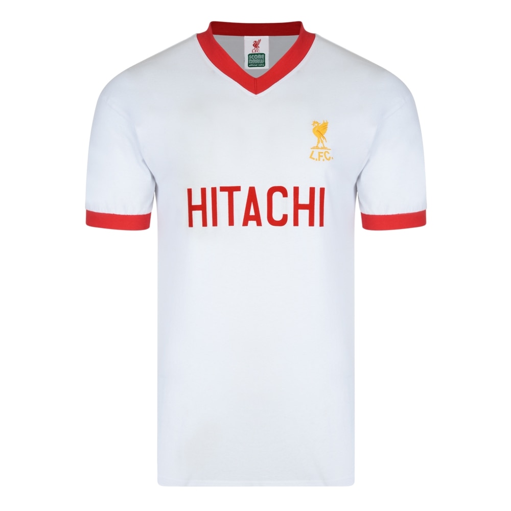Official Product Liverpool FC Retro Bortedrakt 1979 Hitachi