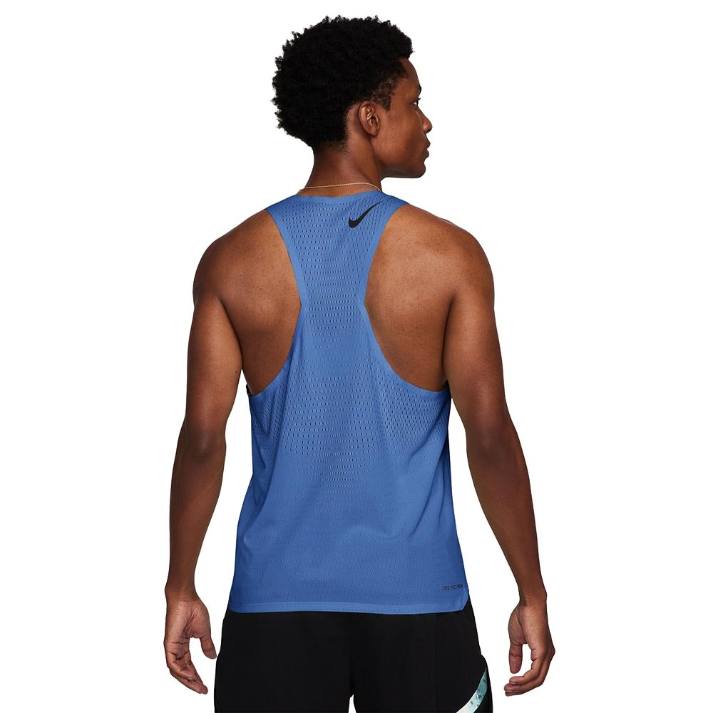 Nike Dri-Fit AeroSwift ADV Singlet Herre Blå