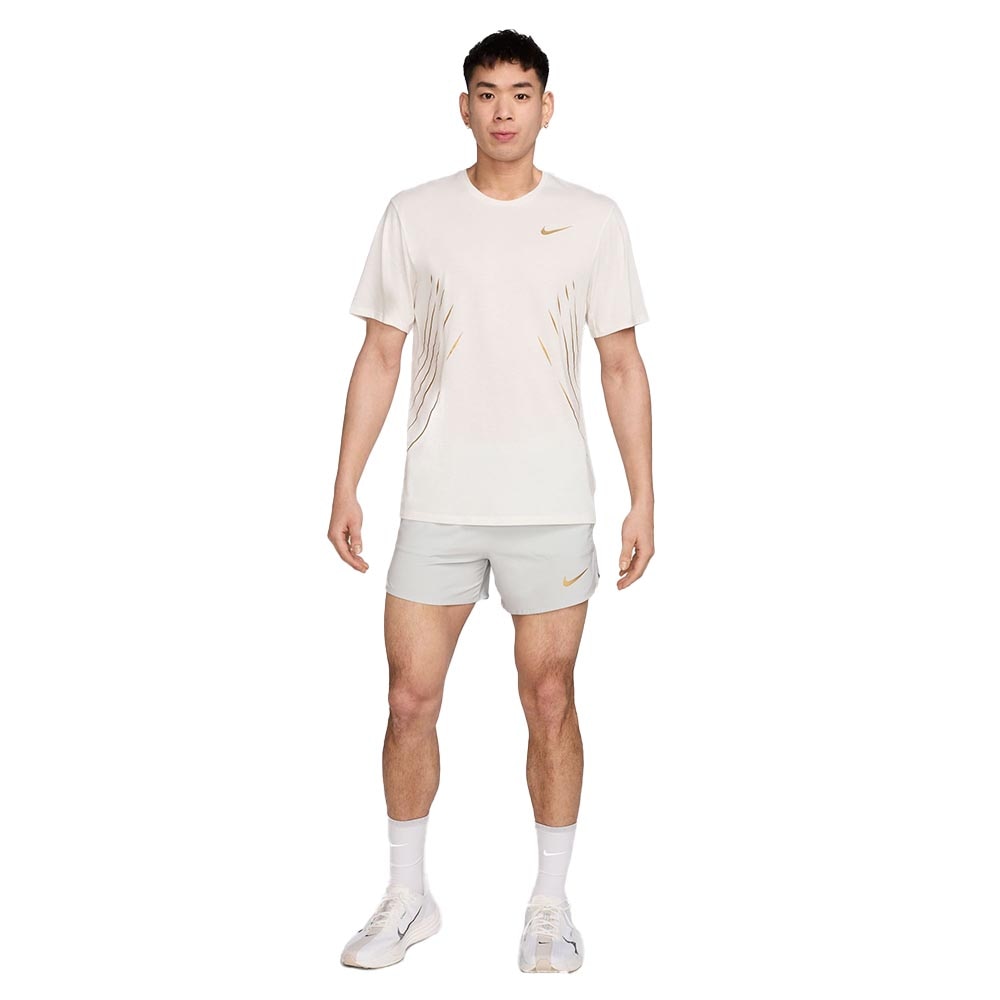Nike Dri-Fit 5" Løpeshorts Herre Jakob Ingebrigtsen Grå/Beige