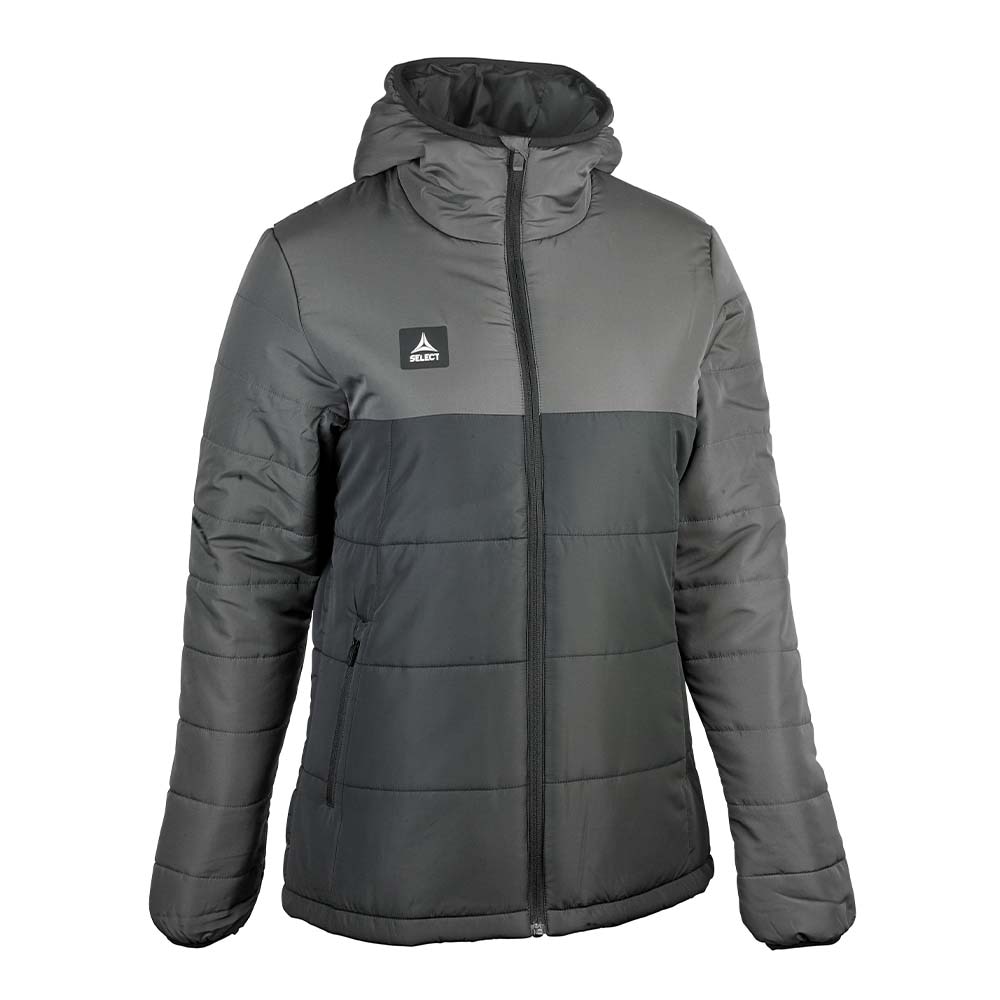 Select Padded Jakke Oxford 25 Dame Grå/Sort