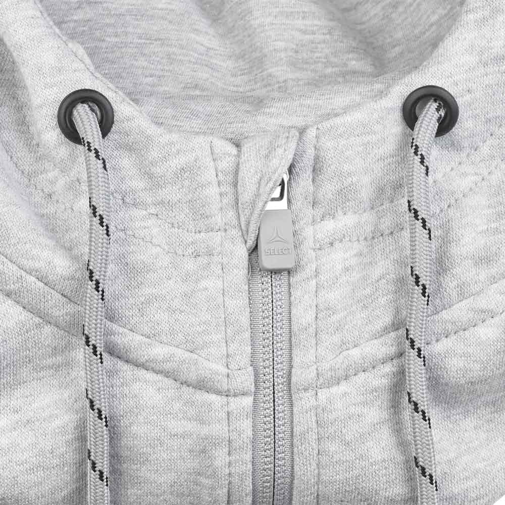 Select Full-Zip Hettegenser Oxford 25 Grå 